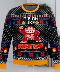 Christmas Kong Donkey Kong Ugly Christmas Sweater