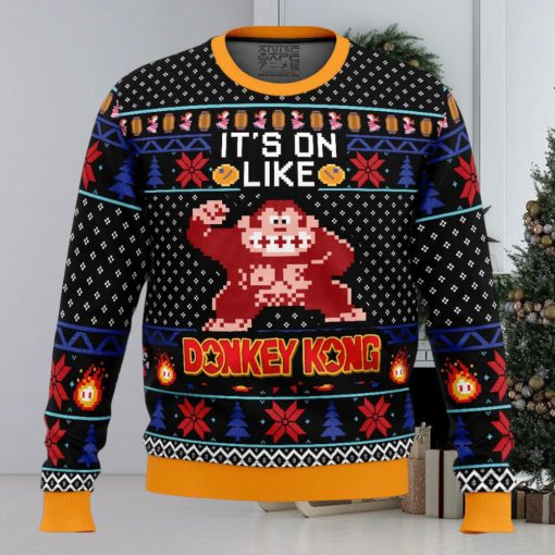 Christmas Kong Donkey Kong Ugly Christmas Sweater