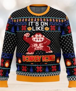 Christmas Kong Donkey Kong Ugly Christmas Sweater