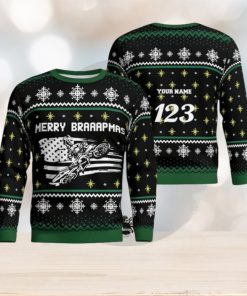 Christmas Motocross Rider 26 Sweater