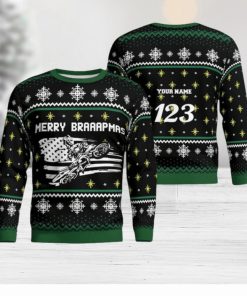 Christmas Motocross Rider 26 Sweater