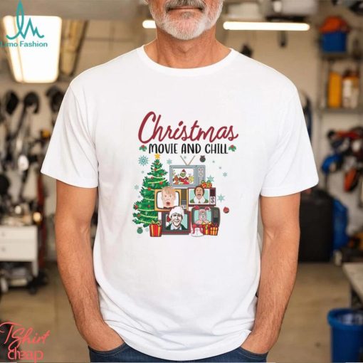 Christmas Movie And Chill Shirt