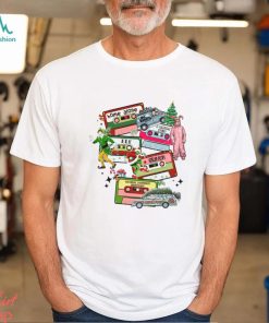 Christmas Movie Characters Cassette Type Shirt