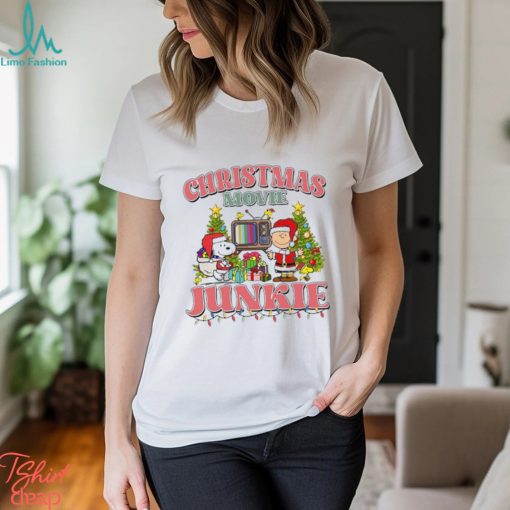 Christmas Movie Junkie T Shirt