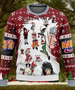 Christmas Naruto Characters Naruto Ugly Christmas Sweater