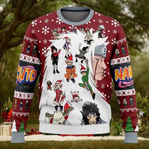 Christmas Naruto Characters Naruto Ugly Christmas Sweater