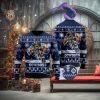 RoKi Hockey Ugly Christmas Sweater Logo Custom Name Gift Fans