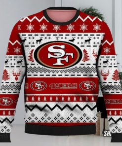 Christmas Parttern San Francisco 49Ers Ugly Christmas Sweaters