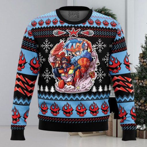 Christmas Party Tengen Toppa Gurren Lagann Ugly Christmas Sweater