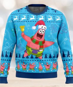 Christmas Patrick Sponge Bob Ugly Christmas Sweater