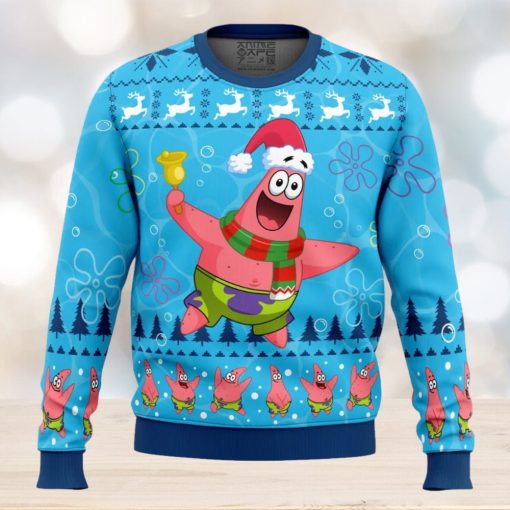 Christmas Patrick Sponge Bob Ugly Christmas Sweater