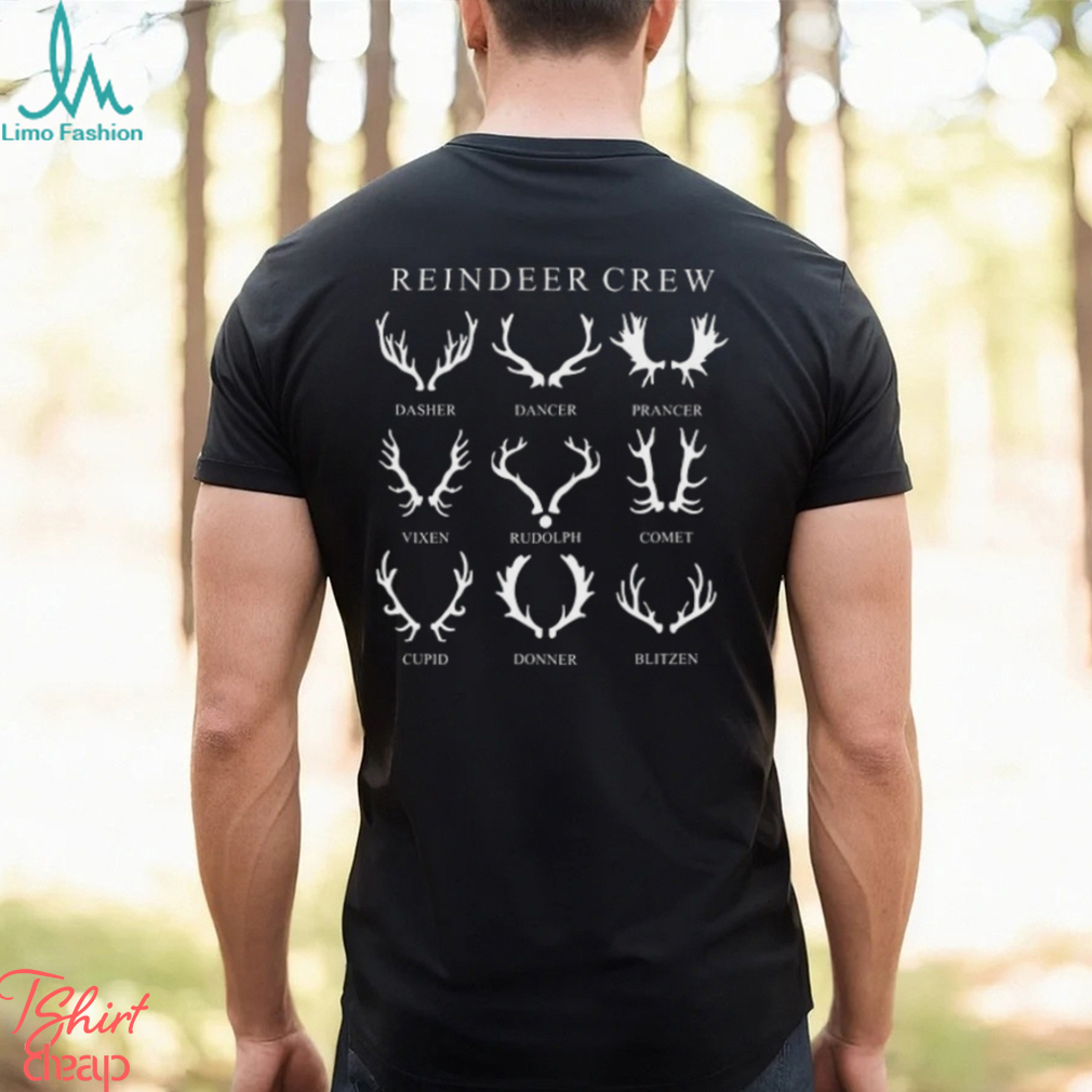 Christmas Reindeer Reindeer Crew Shirt Christmas Reindeer Reindeer Crew Shirt