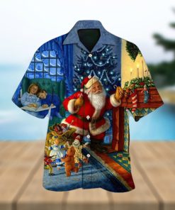 Christmas Santa Claus Hawaiian Shirt 3D Hawaiian Shirt