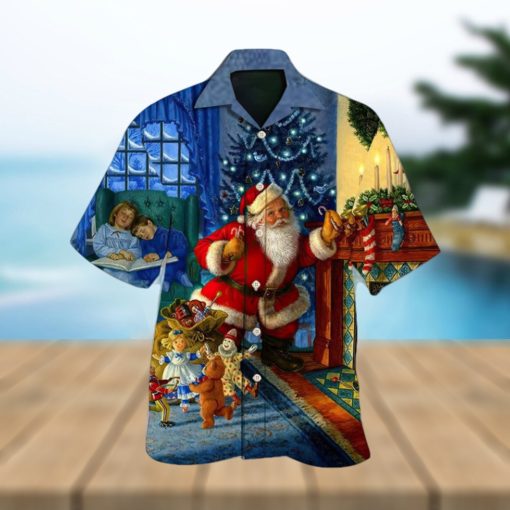 Christmas Santa Claus Hawaiian Shirt 3D Hawaiian Shirt