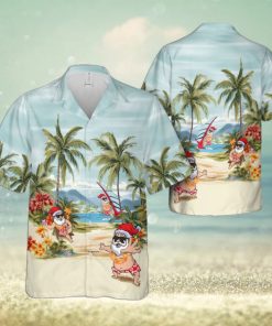 Christmas Santa Claus Hawaiian Shirt