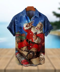 Christmas Santa Claus Night Hawaiian Shirt