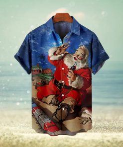 Christmas Santa Claus Night Hawaiian Shirt