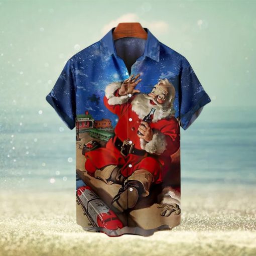 Christmas Santa Claus Night Hawaiian Shirt