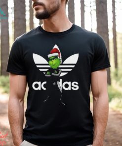Christmas Santa Grinch Adidas Shirt