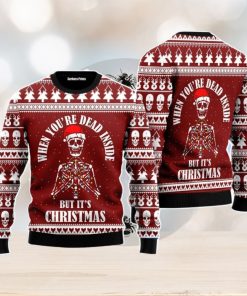 Christmas Skull Christmas Unisex Ugly Sweater