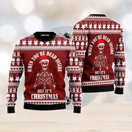 Christmas Skull Christmas Unisex Ugly Sweater