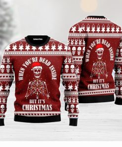 Christmas Skull Christmas Unisex Ugly Sweater