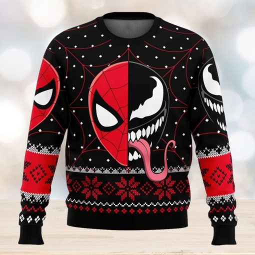 Christmas Spider man Venom Marvel Comics Ugly Christmas Sweater