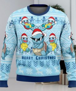 Christmas Squirtle Pokemon Ugly Christmas Sweater