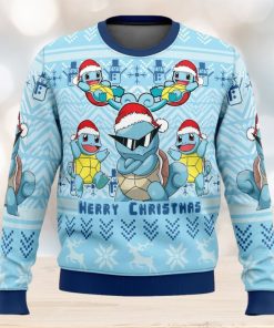 Christmas Squirtle Pokemon Ugly Christmas Sweater