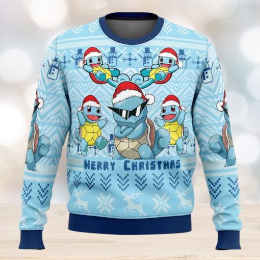 Christmas Squirtle Pokemon Ugly Christmas Sweater