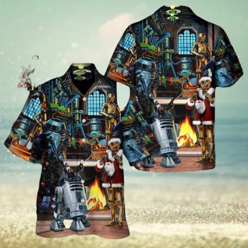 Christmas Star Wars Christmas In The Stars Hawaiian Shirt