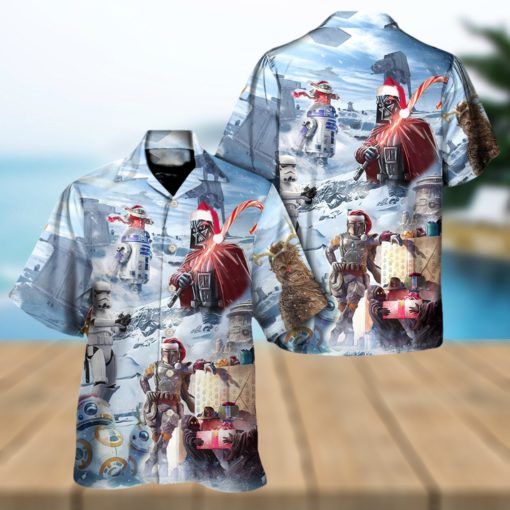 Christmas Star Wars Christmas Is Doing A Little Something Extra For Someone Hawaiian Shirt