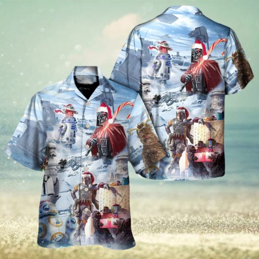 Christmas Star Wars Christmas Is Doing A Little Something Extra For Someone Hawaiian Shirt