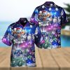 American Patriot Santa Hawaiian Shirt, Santa Claus Shirt