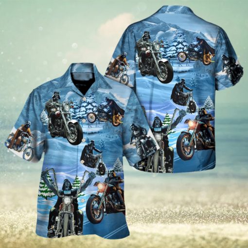 Christmas Star Wars Driving With Darth Vader Merry Christmas Hawaiian Shirt