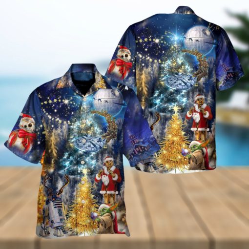 Christmas Star Wars Family In Love Hawaiian Shirt