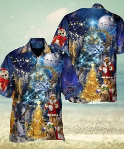 Christmas Star Wars Family In Love Hawaiian Shirt