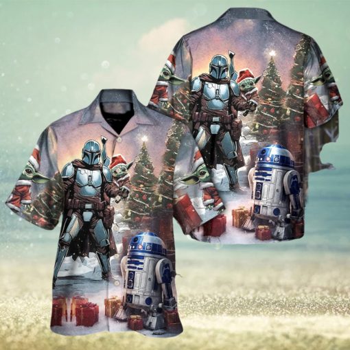 Christmas Star Wars Have A Merry Xmas May the Force Be With You Hawaiian Shirt