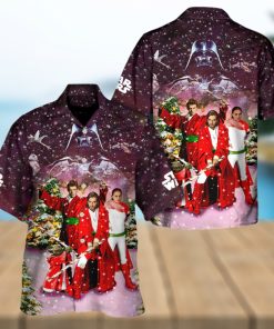 Christmas Star Wars Merry Christmas From The Force Hawaiian Shirt