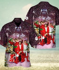 Christmas Star Wars Merry Christmas From The Force Hawaiian Shirt