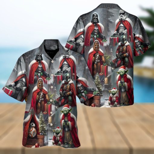 Christmas Star Wars Santa’s Coming To Town Hawaiian Shirt