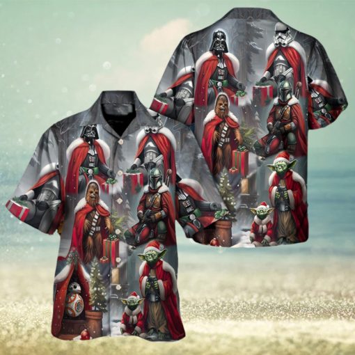 Christmas Star Wars Santa’s Coming To Town Hawaiian Shirt