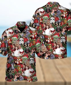 Christmas Star Wars Season’s Greetings Funny Holiday Hawaiian Shirt