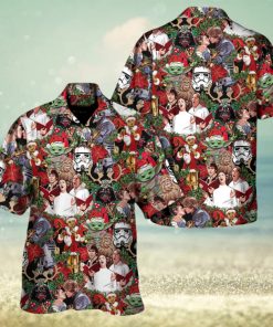 Christmas Star Wars Season’s Greetings Funny Holiday Hawaiian Shirt