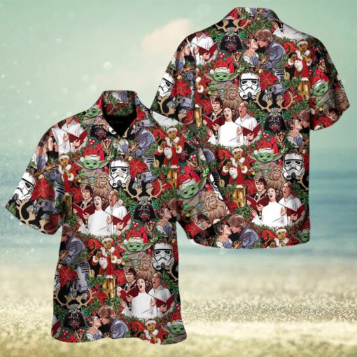 Christmas Star Wars Season’s Greetings Funny Holiday Hawaiian Shirt