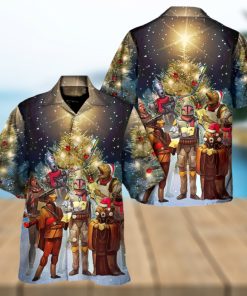 Christmas Star Wars Sing Christmas Songs Hawaiian Shirt