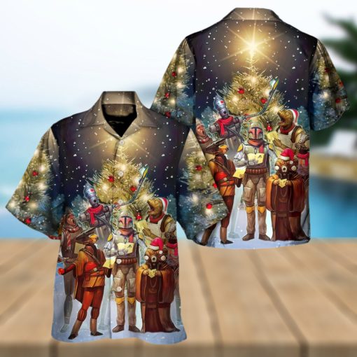 Christmas Star Wars Sing Christmas Songs Hawaiian Shirt