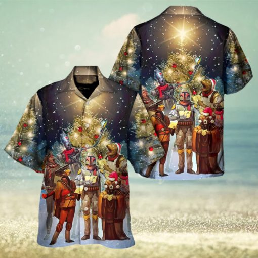 Christmas Star Wars Sing Christmas Songs Hawaiian Shirt