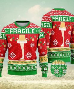 Christmas Story Fragile Ralphie Parker Christmas Movie Christmas Party 3D Sweater