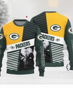 Christmas Sweater Green Bay Packers Skull Pattern Limited Edition 3D Sweater